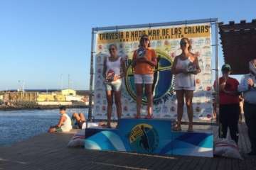 Telde en el podio de la Travesía Mar de las Calmas-El Hierro (Foto TA)